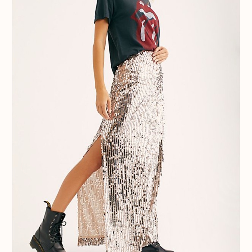 COPY - Free People Seashell Maxi Skirt